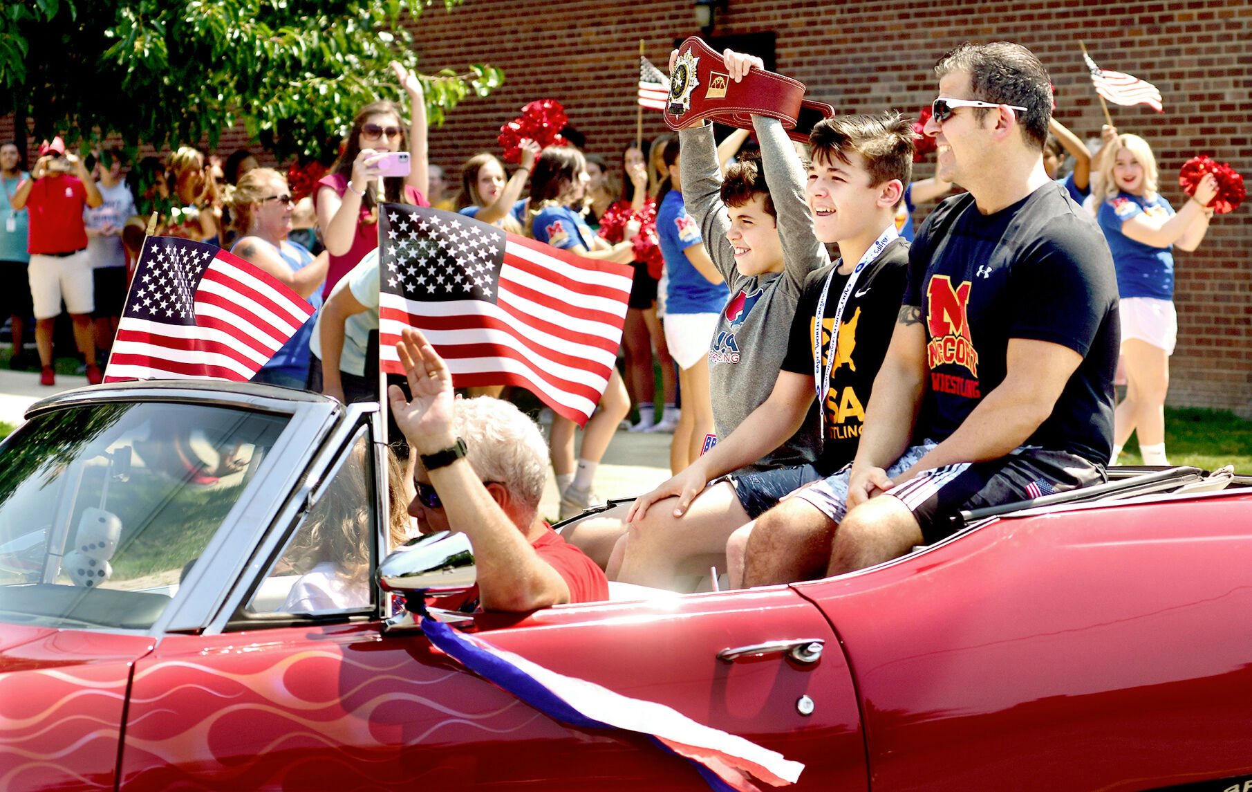 Bo Bassett | World Champion's Parade & Rally | Bishop McCort
